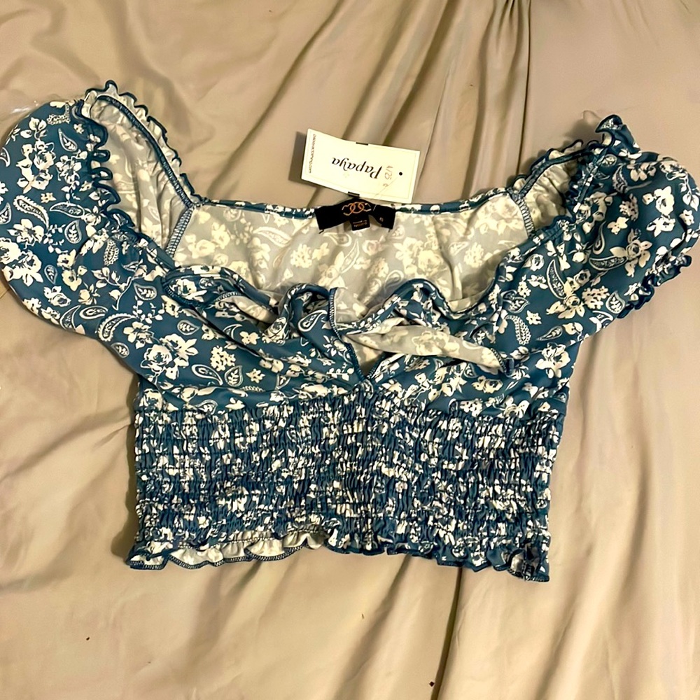 beach day crop top